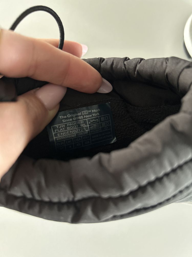 Tommy Jeans botki śniegowce czarne wygodne idealne na chlodniejsze dni