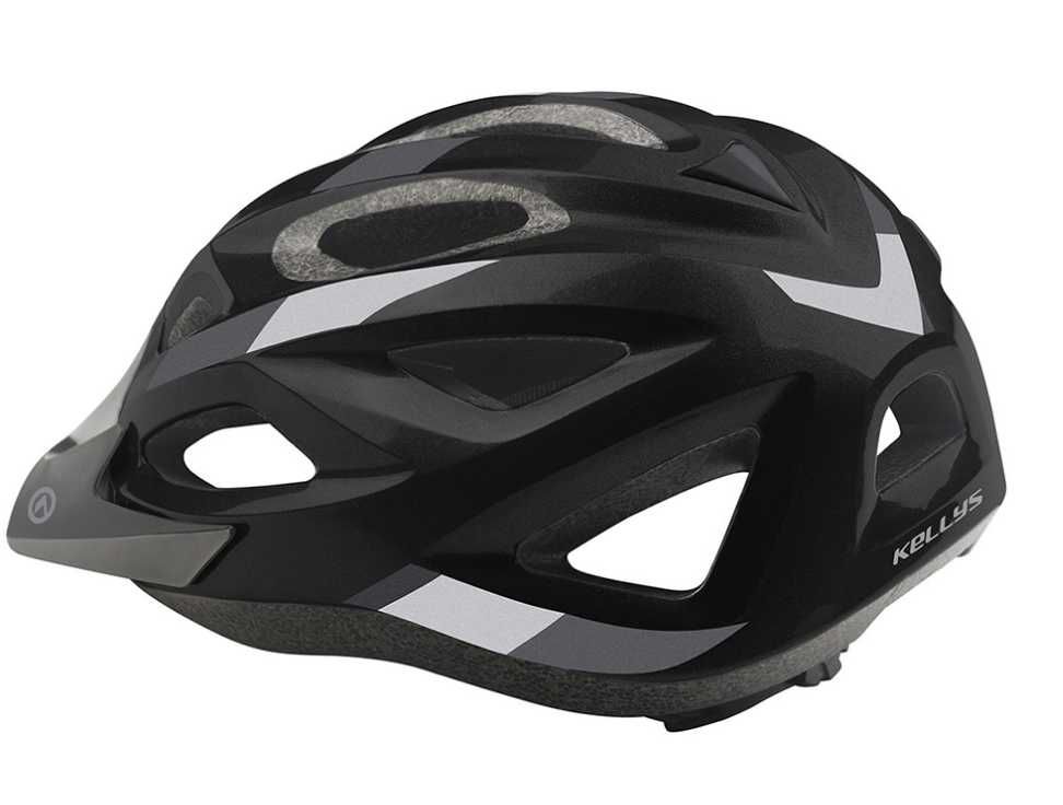 KELLYS nowy markowy kask rowerowy JESTER black-grey