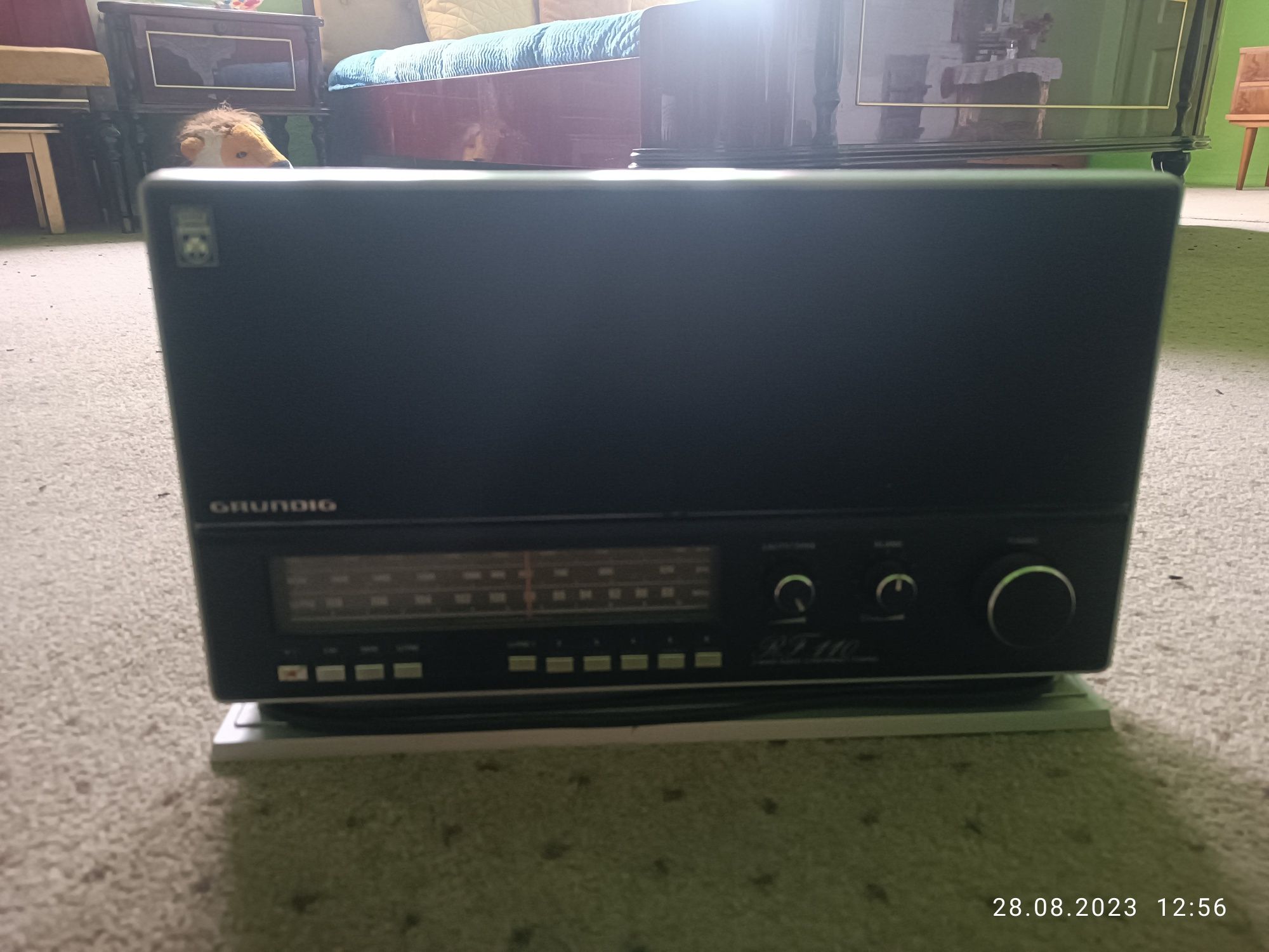 Radio Grundig RF 110 radio stołowe retro'70