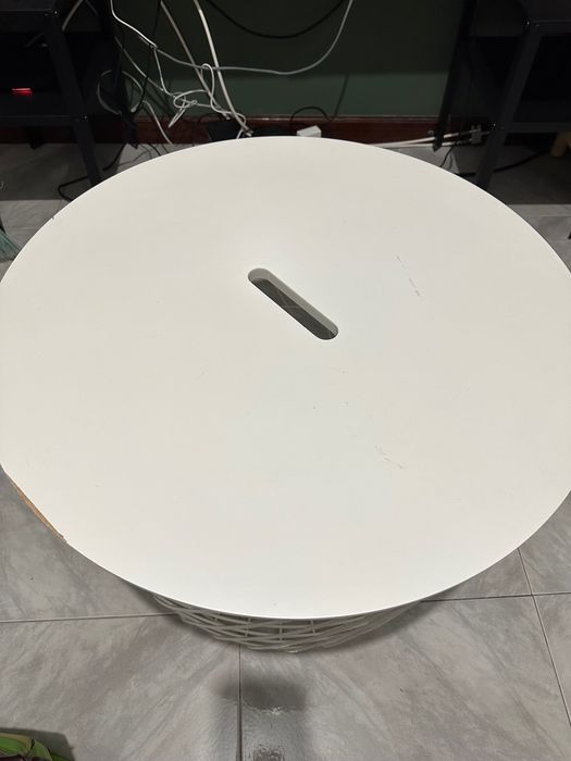 Mesa de arrumação, branco, 61 cm, ikea