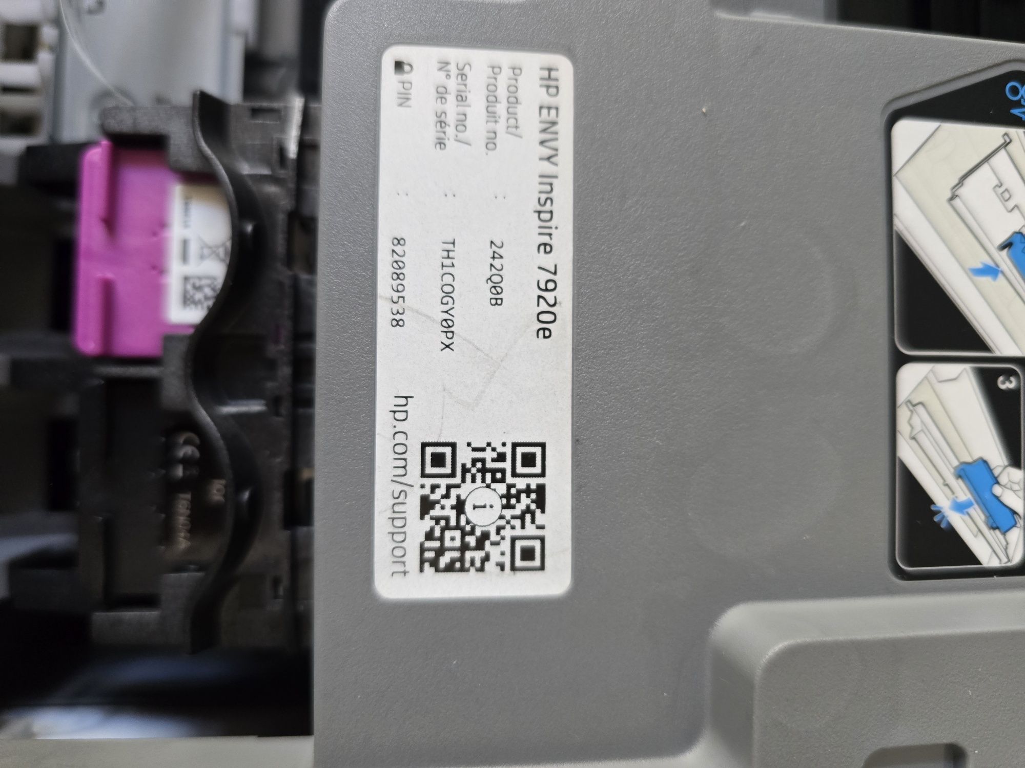 Impressora HP ENVY INSPIRE 7920e com tinteiros