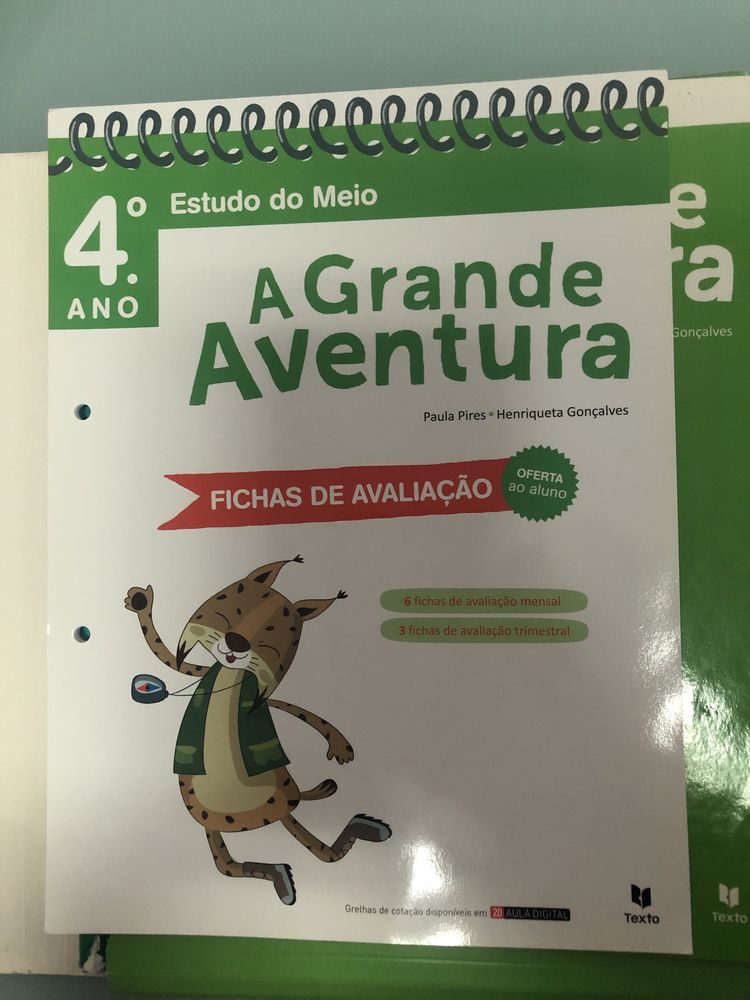 Livro de Fichas GRANDE AVENTURA - 4. Ano