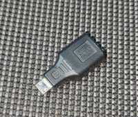 Переходник USB-microUSB (USB мама - microUSB папа)