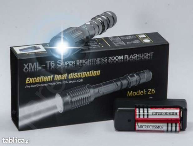 Latarka Szperacz MICROCOSMOS JH-56 Dioda LED CREE XM-L2 T6 + RFX V