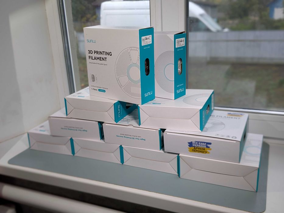 Філамент Пластик SUNLU PLA \ PETG для 3D друку ПЛА пластик 1 кг 1.75мм