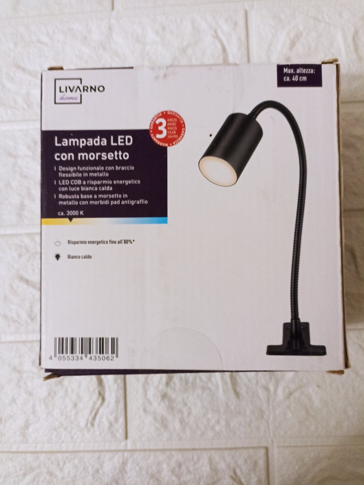 LIVARNO home LED кліпсова лампа / LED настільна лампа, 3,5