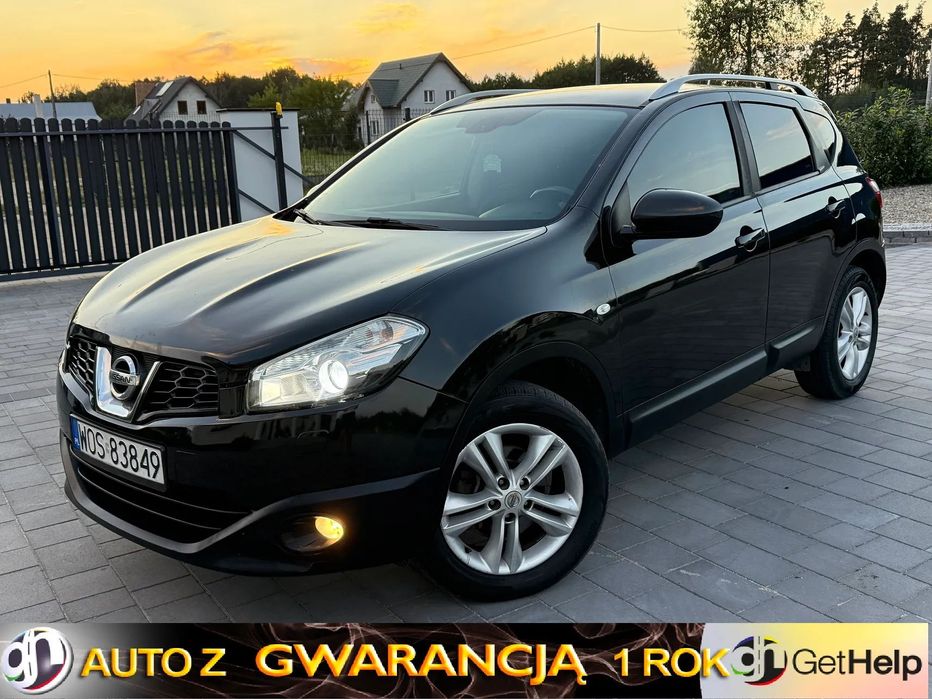 Nissan Qashqai 2.0 DCI//150 KM//Automat/Nawigacja/Zarejestrowany/Skóra/Zadbany