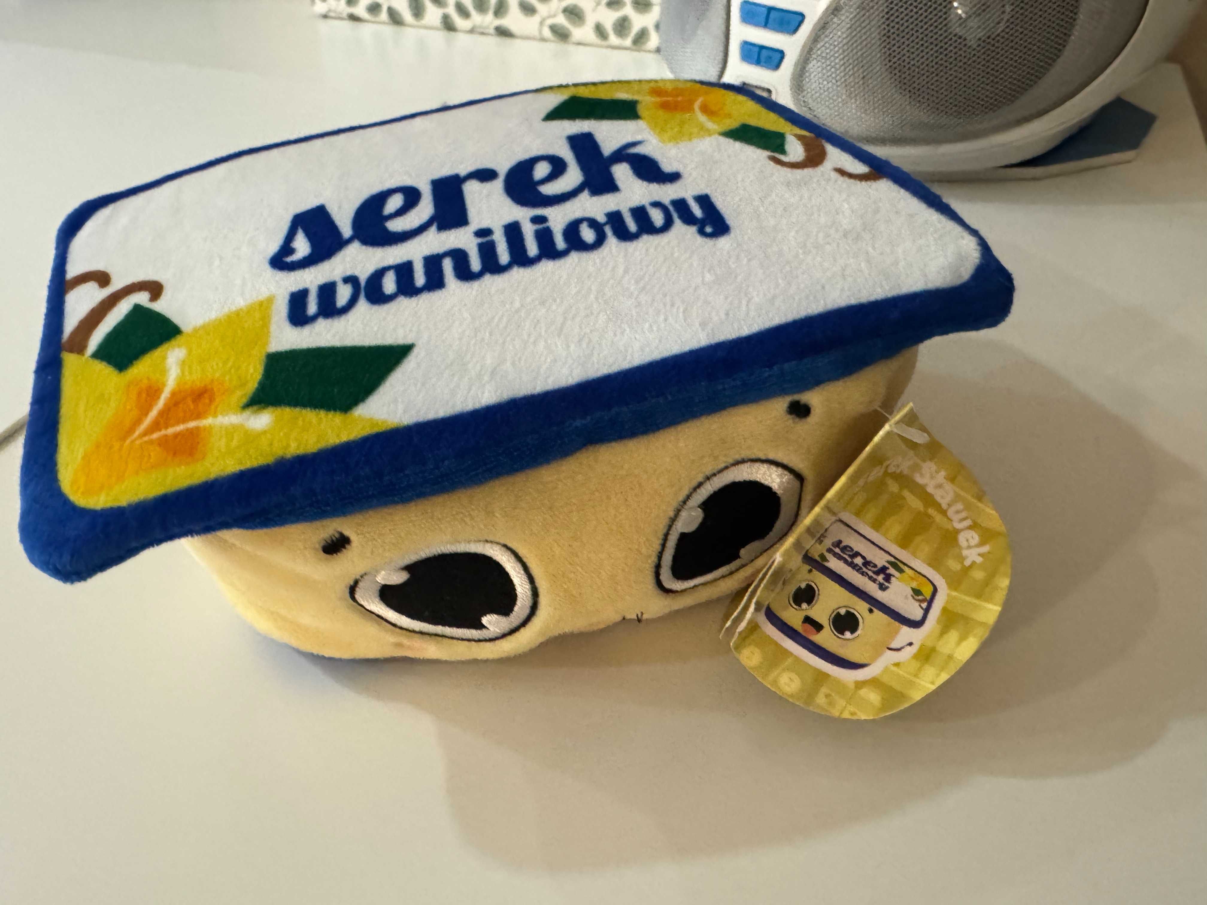 produkciaki groszek, serek, sok i parówki