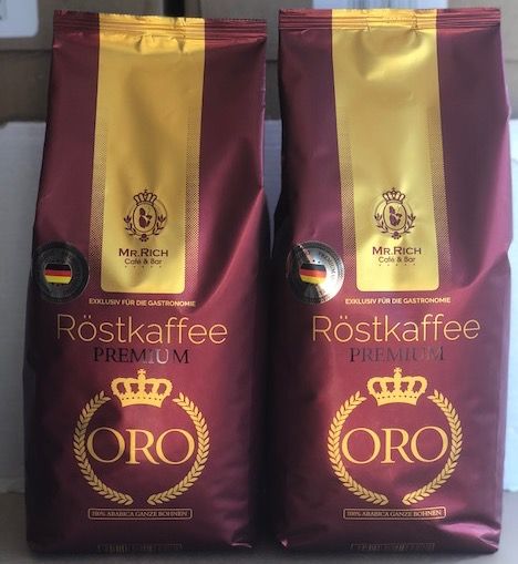 Кофе в зёрнах "Mr.Rich Oro Premium "1кг.(Оро). Германия. Опт и розница