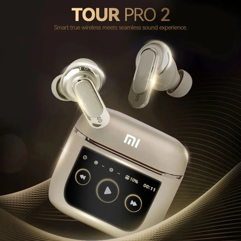 Навушники Xiaomi tour pro 2 Black & Gold.