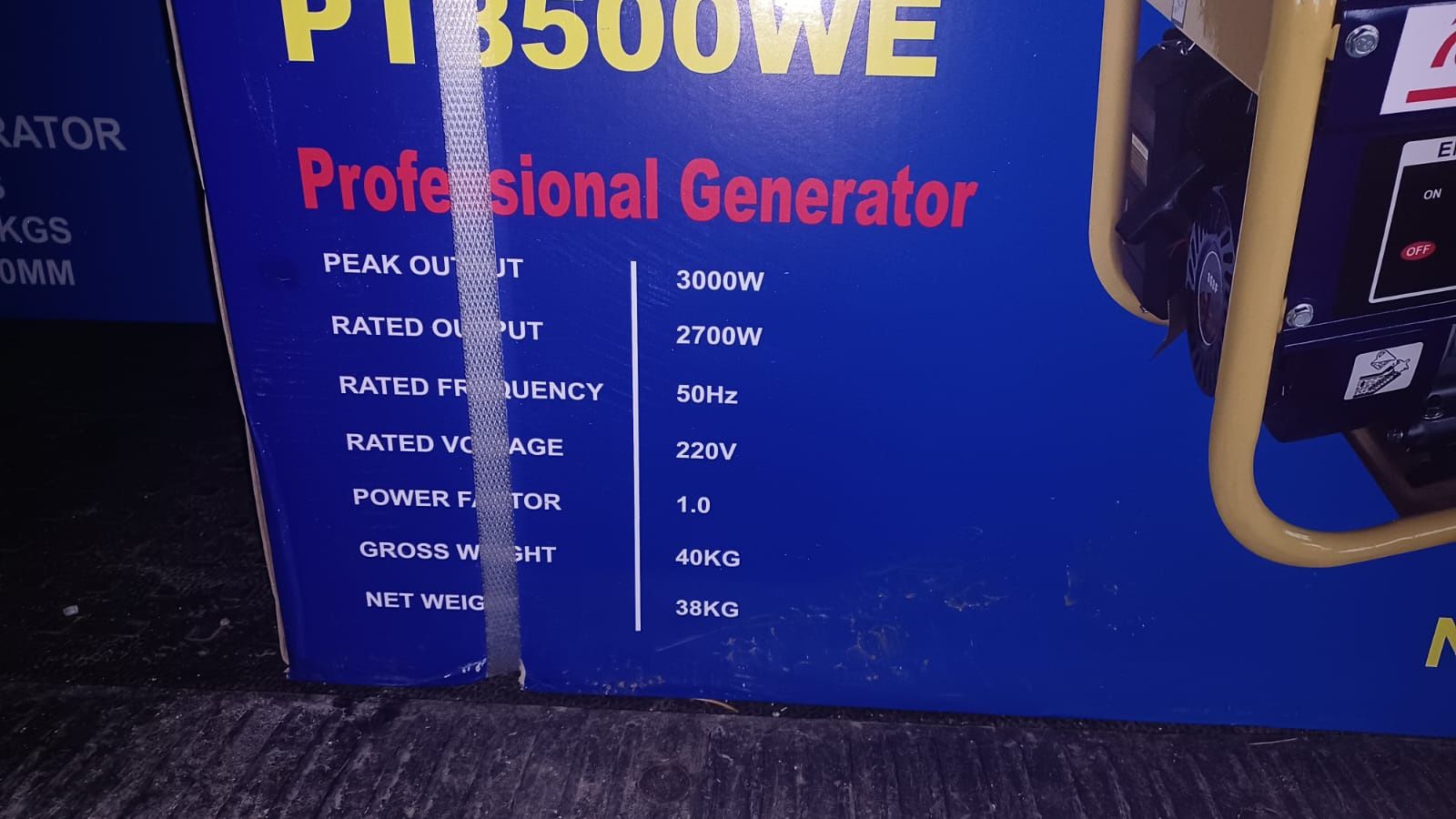 Agregat prądotwórczy PT 8500 WE