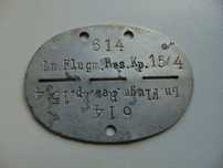 wehrmacht luftwaffe nieśmiertelnik 4