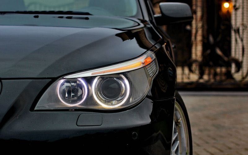 BMW E60/E61 lampa reflektor LEWY doświetlanie zakrętów Bi-ksenon