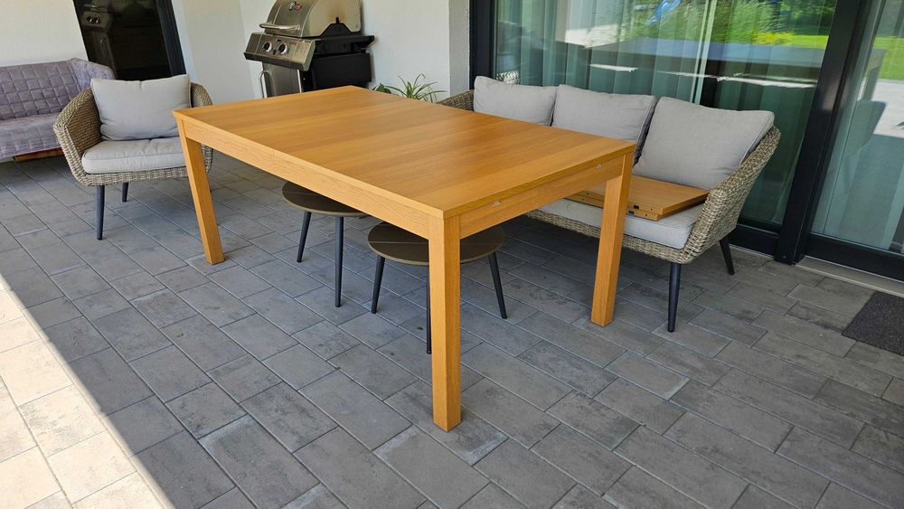 Stół rozkładany IKEA 175x95cm + dostawki do 260cm