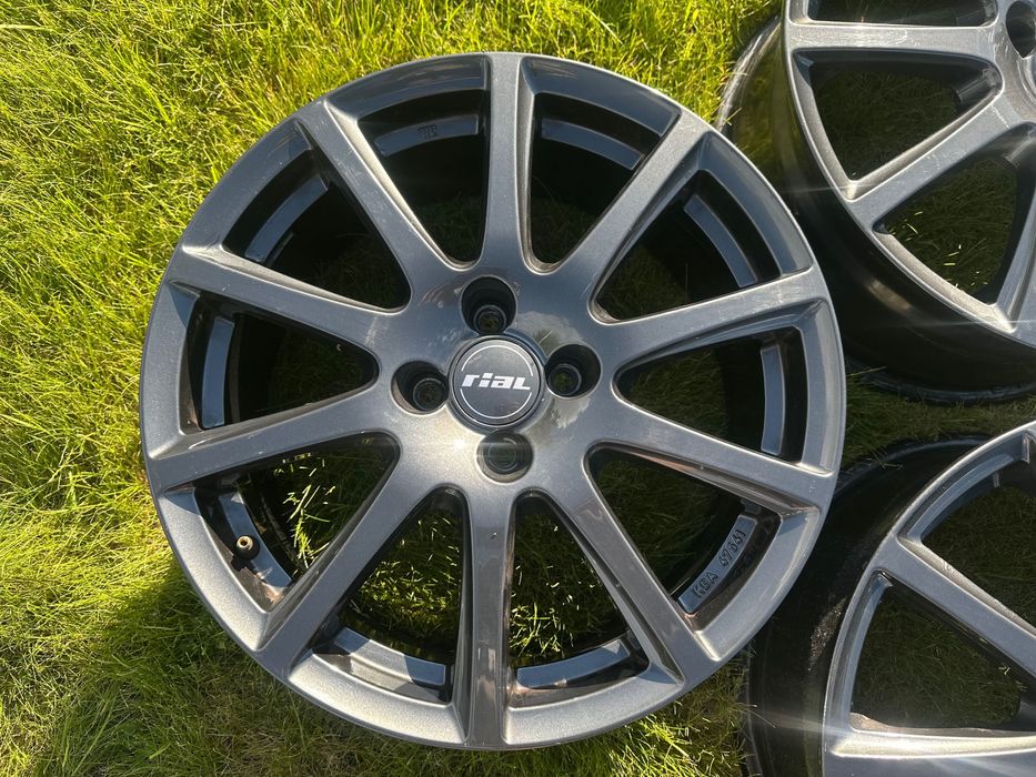 Титанові диски 4 100 R17 RIAL             Grafit Edition