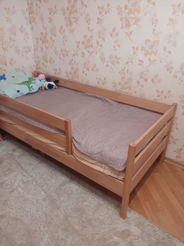 Ліжко -Кровать бук 80×190