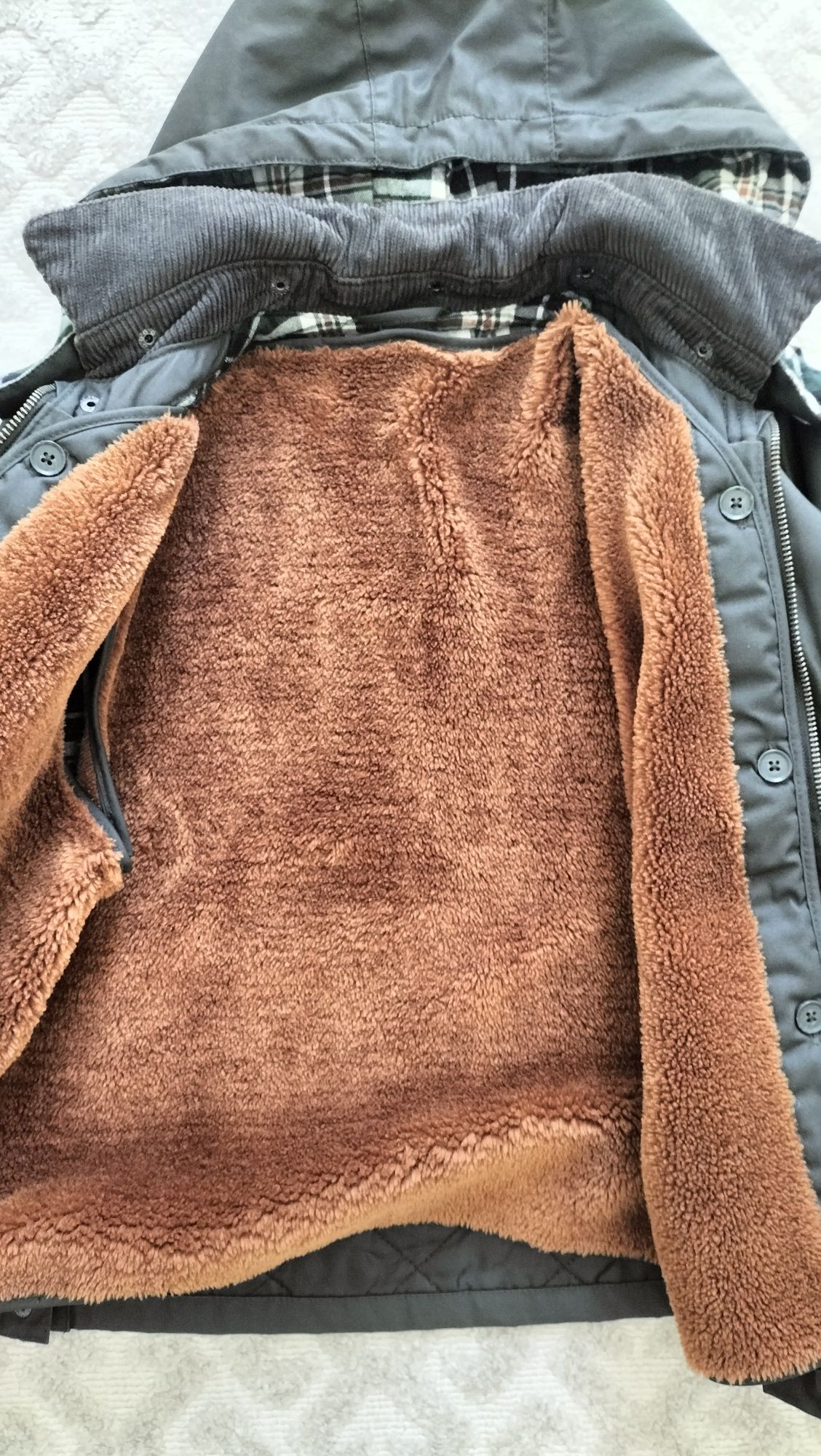 Casaco de inverno 5-6 anos