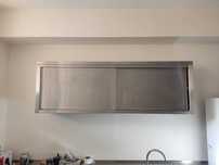 Armário Inox 1,8m x 60cm altura x 40cm profundidade