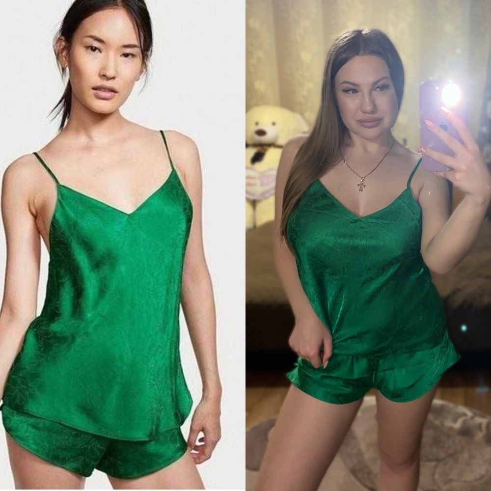 Піжама Victoria’s Secret Вікторія Сікрет пижама шорти майка vs