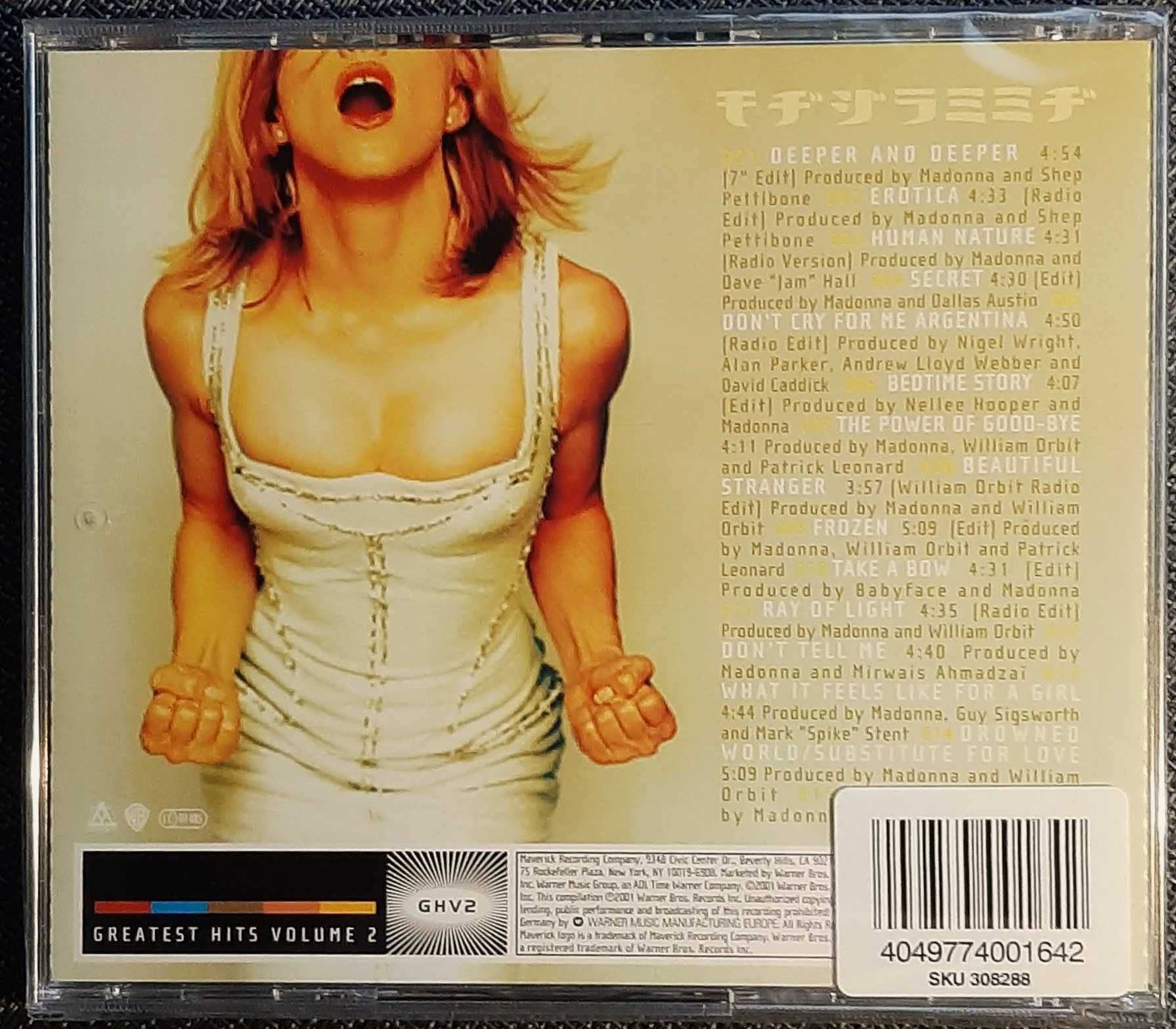 Polecam Album CD MADONNA -Album Greatest Hits CD