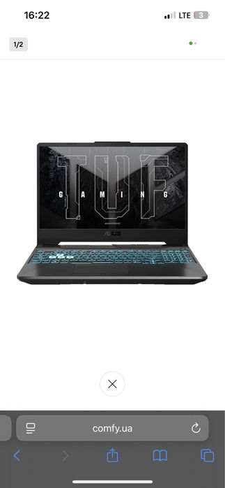 Asus TUF Gaming A15 FA506NC-HN169 Graphite Black