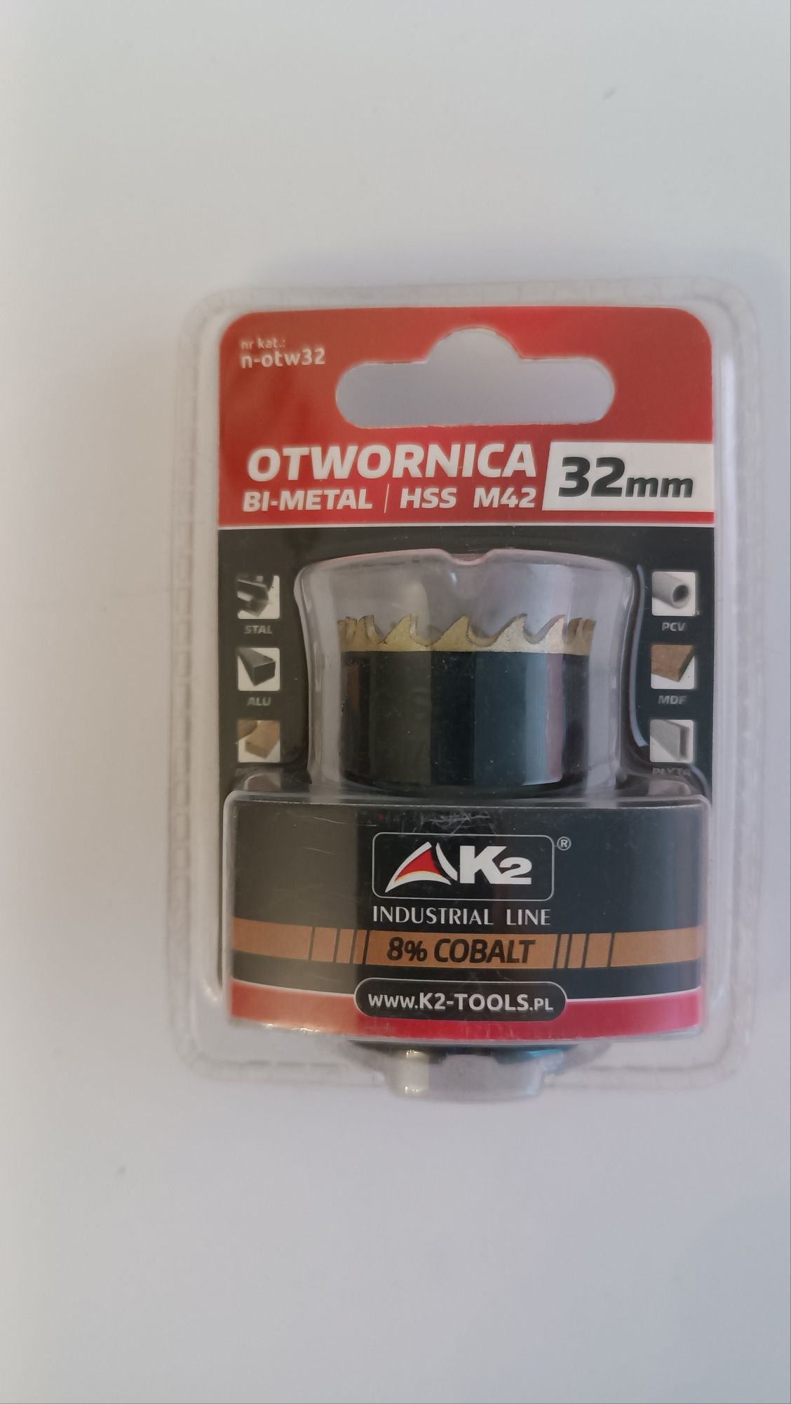 Otwornica bimetalowa HSS Cobalt 32mm