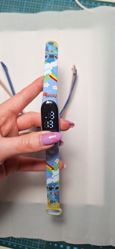 Zegarek lilo & stitch opaska cyfrowa led