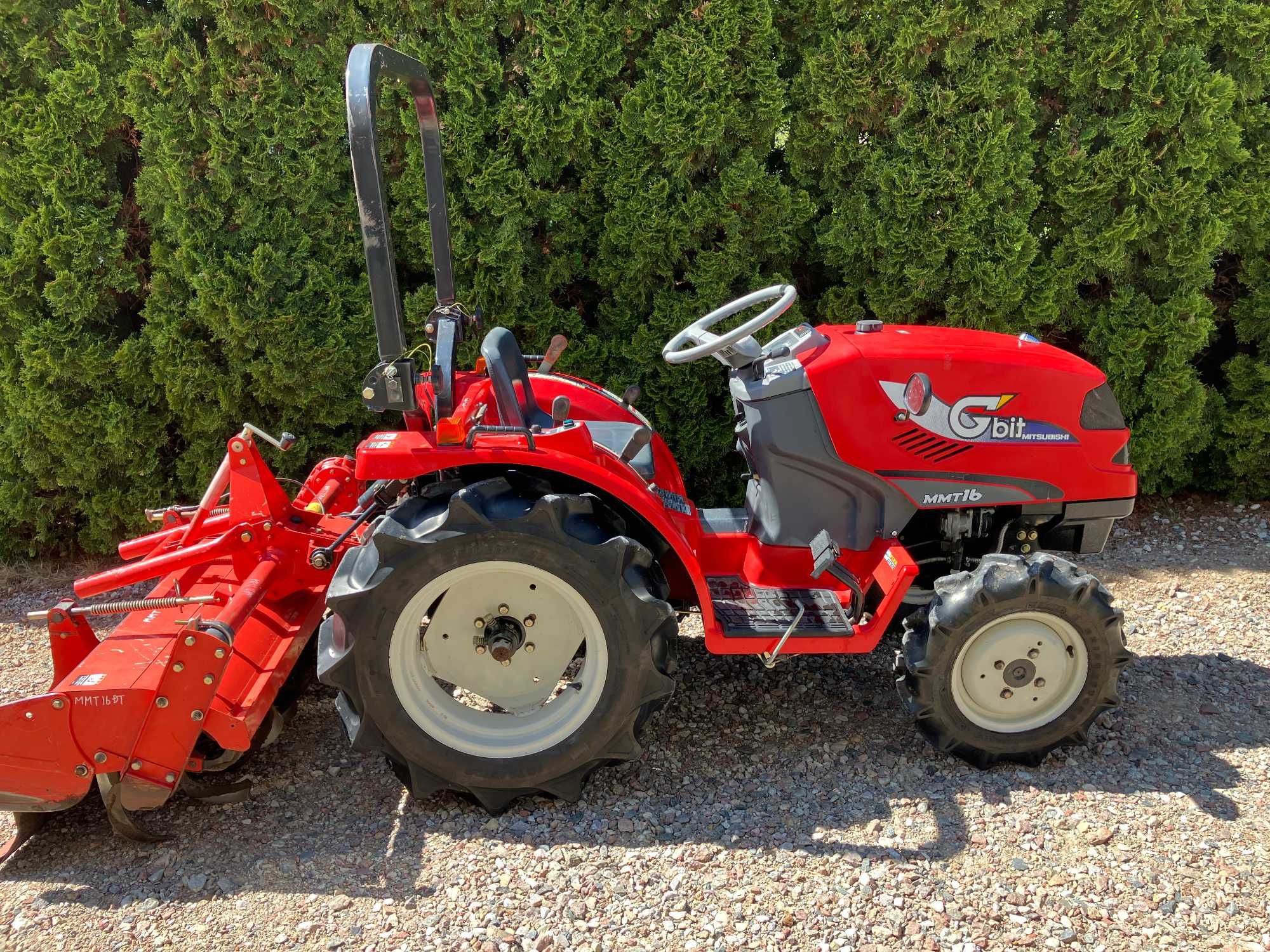 Mini Traktor Mitsubishi MMT 16 Glebogryzarka Iseki Yanmar Kubota