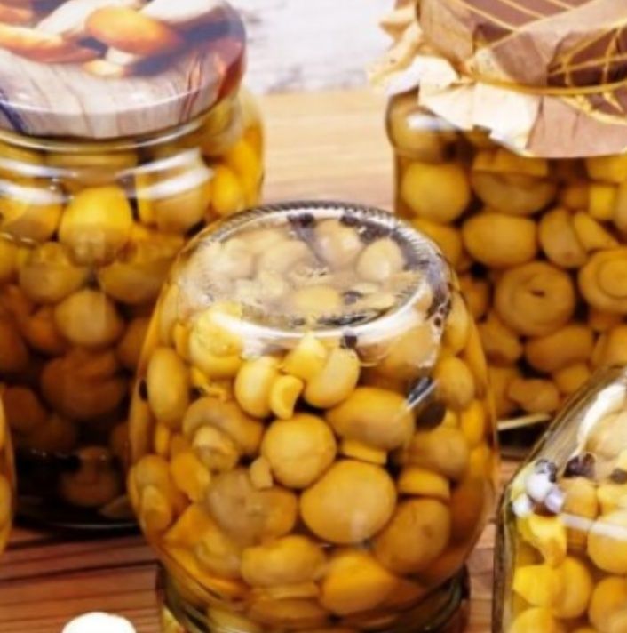 Печериці мариновані