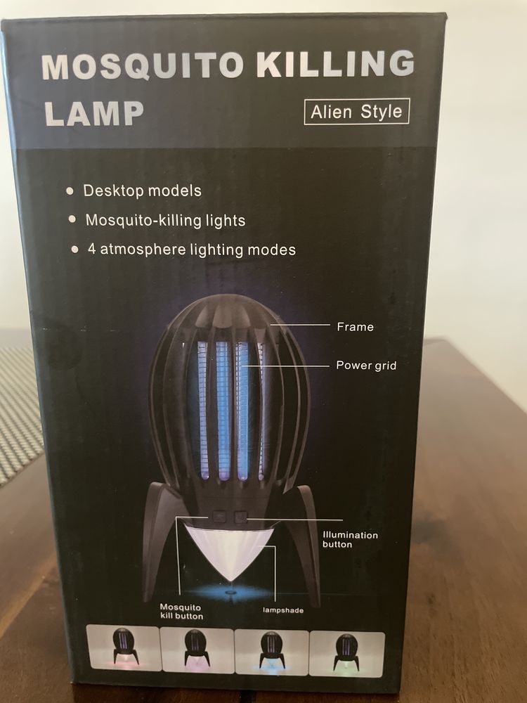 Lampa 2 szt na komary (pułapka na muchy komary