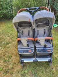 Wózek dla bliźniaków Carrello, podwójny wózek