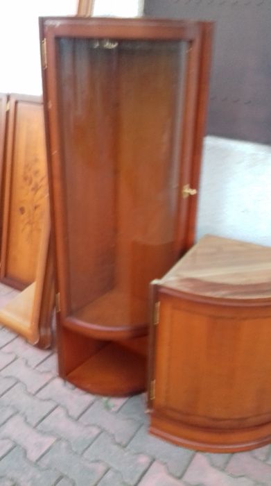 witryna, narożnik + drzwi