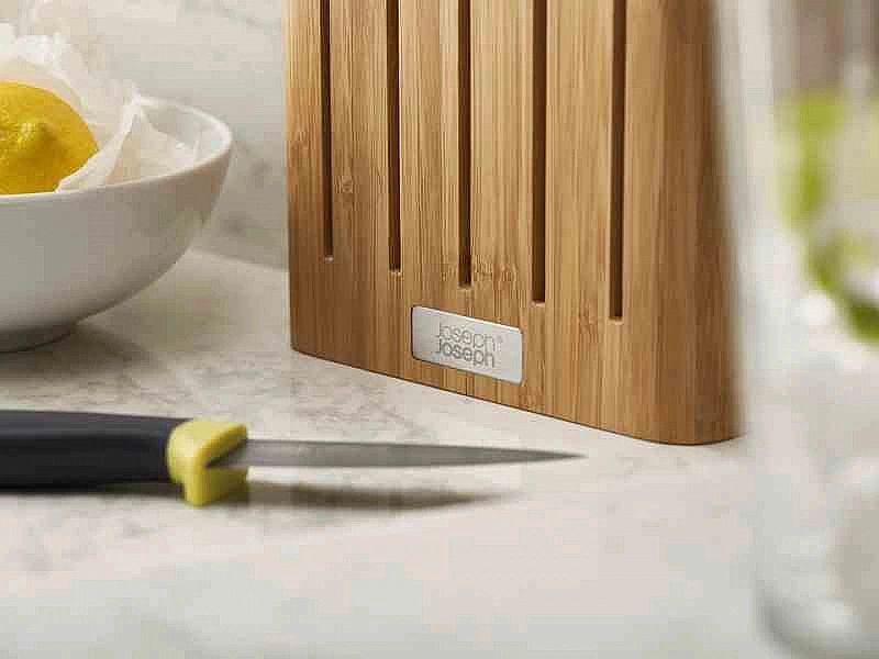 Zestaw blok Bamboo z 5 nożami Elevate, multi / Joseph Joseph
