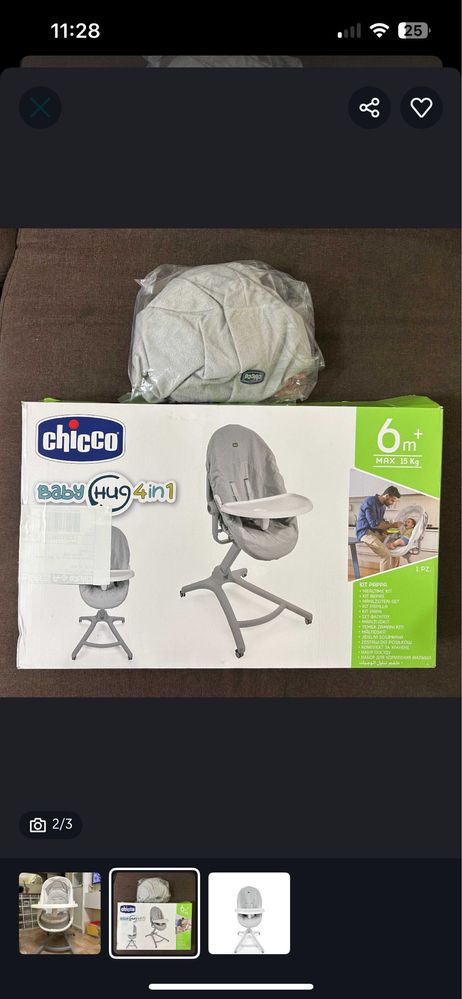 Kit papa Baby Hug chicco