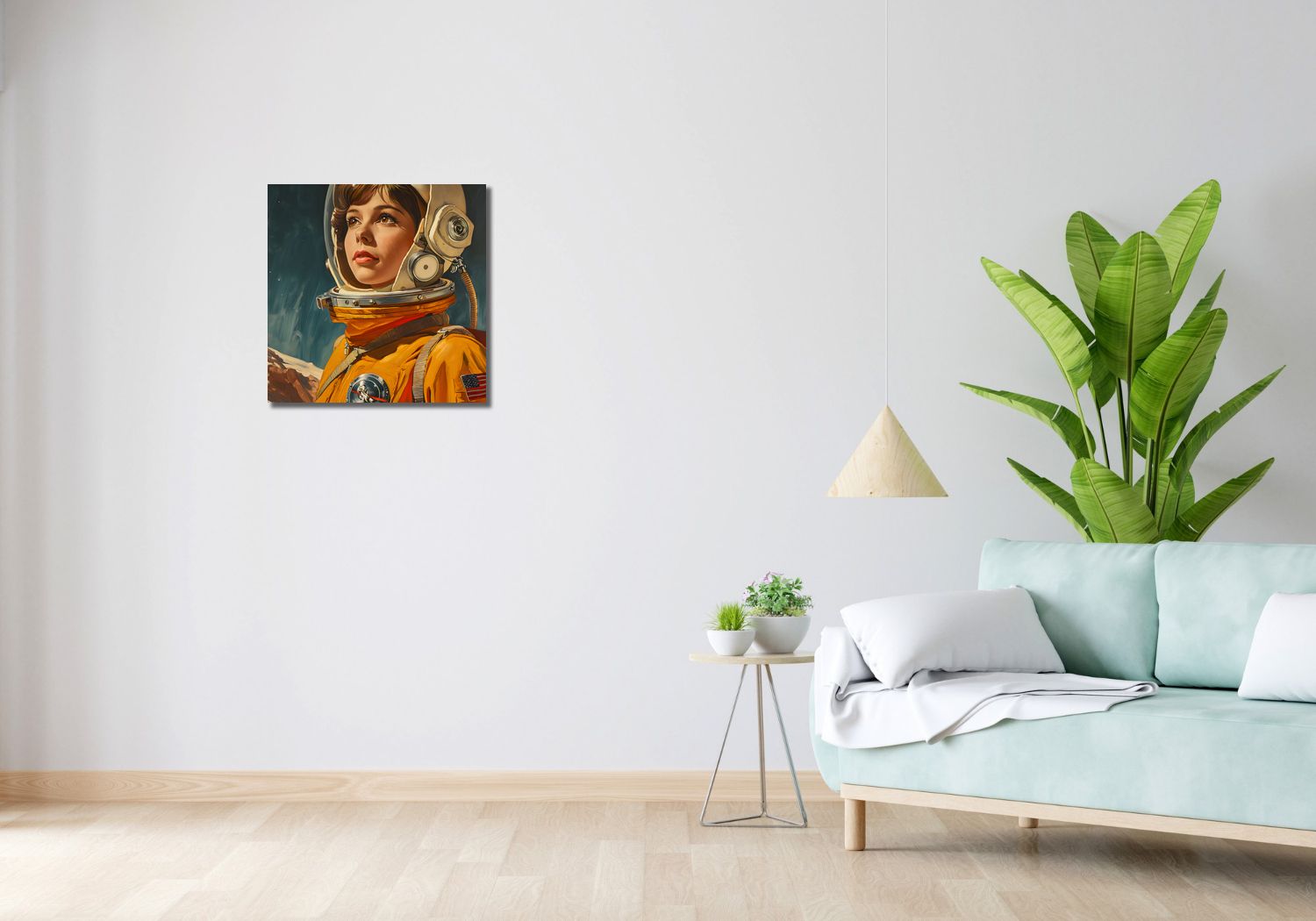Obraz 50x50cm Pionierka Kosmosu