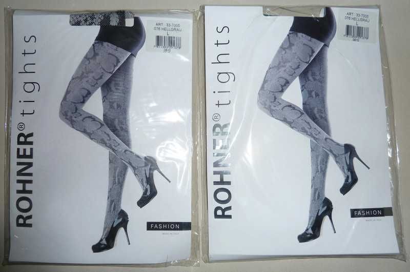 Collants (2) novos Rohner 33-7005 L