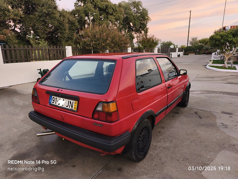 Vw golf MK2 1.6d
1987
