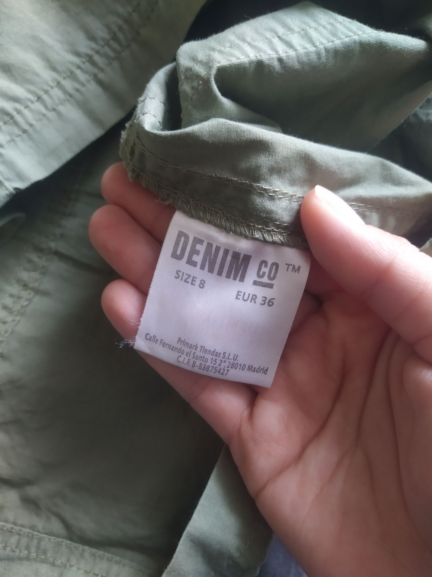 Spódnica Primark khaki