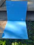 Kafelki szklane PRL 15x15 niebieskie
