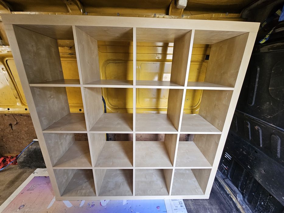 Regał IKEA kallax 4x4 jasny brąz/dostawa
