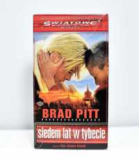 VHS # Siedem Lat w Tybecie Brad Pitt