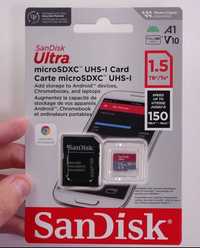 Топова карта пам'яті SanDisk 1.5TB Ultra microSDXC
