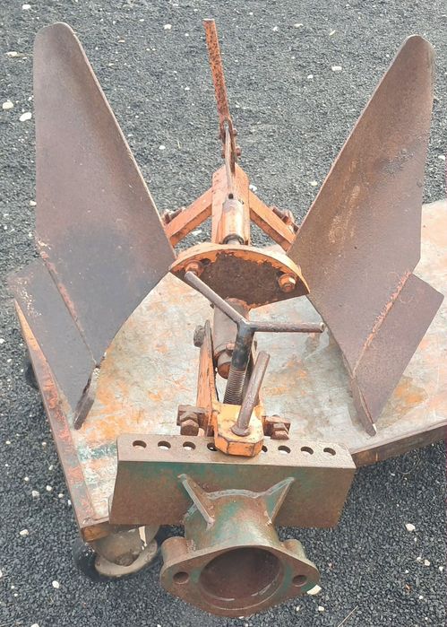 Charrua usada para motocultivador