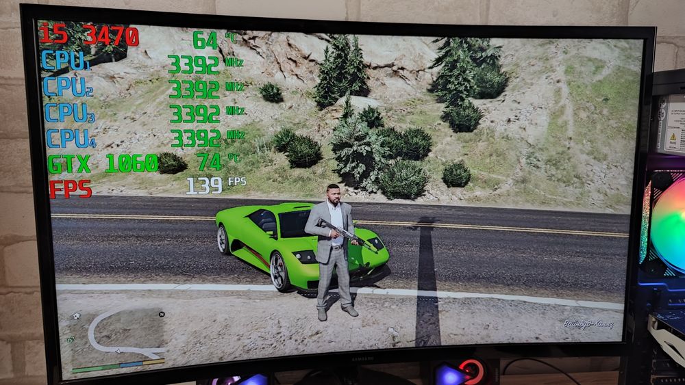 Игровой ПК GTX 1060 CS2 GTA 5 WOT fortnite RUST