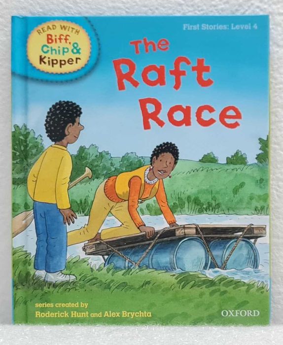 The Raft Race, First Stories Level 4, książka po angielsku dla dzieci