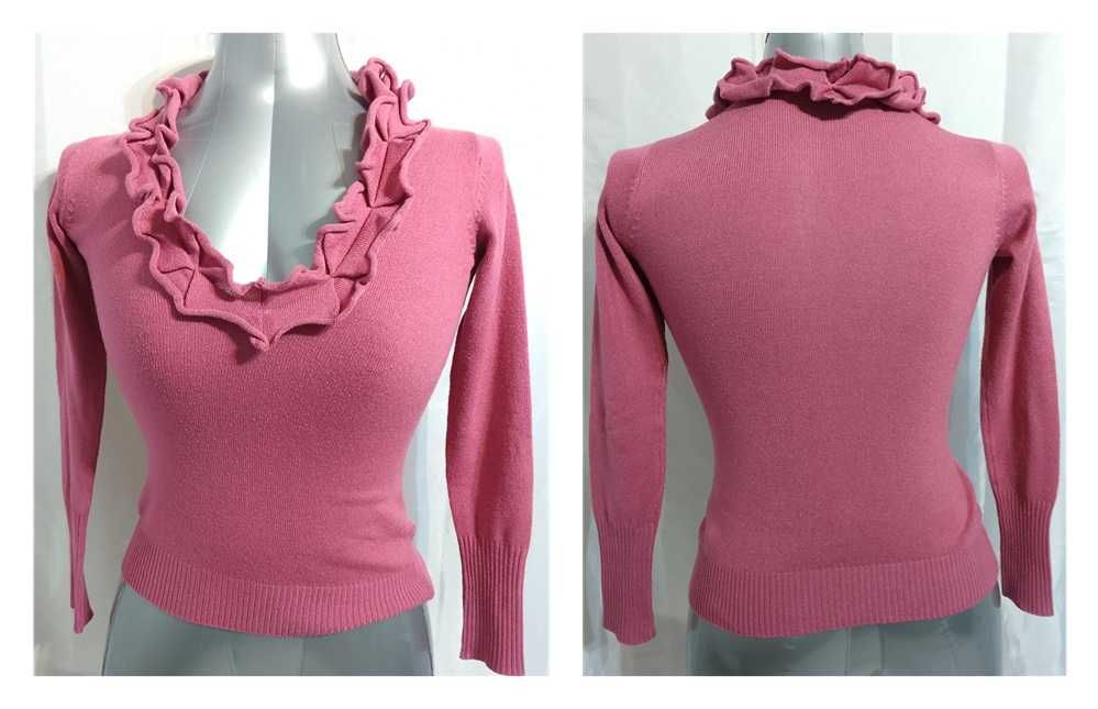 Camisola lilas com gola de Americo Tavar Tam S