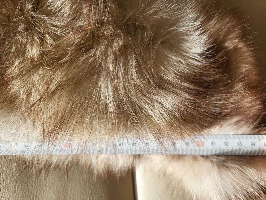 Etola z lisa naturalne futro szalik