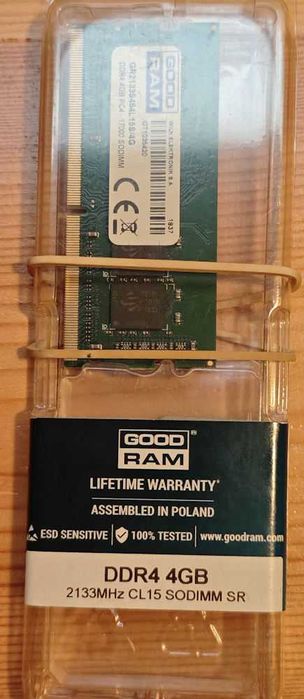 Pamięć RAM Goodram DDR4 4GB (1x4GB) 2133 sodimm