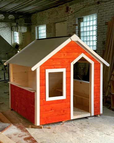 Дитячий будинок детский домик деревяний дитячий будиночок