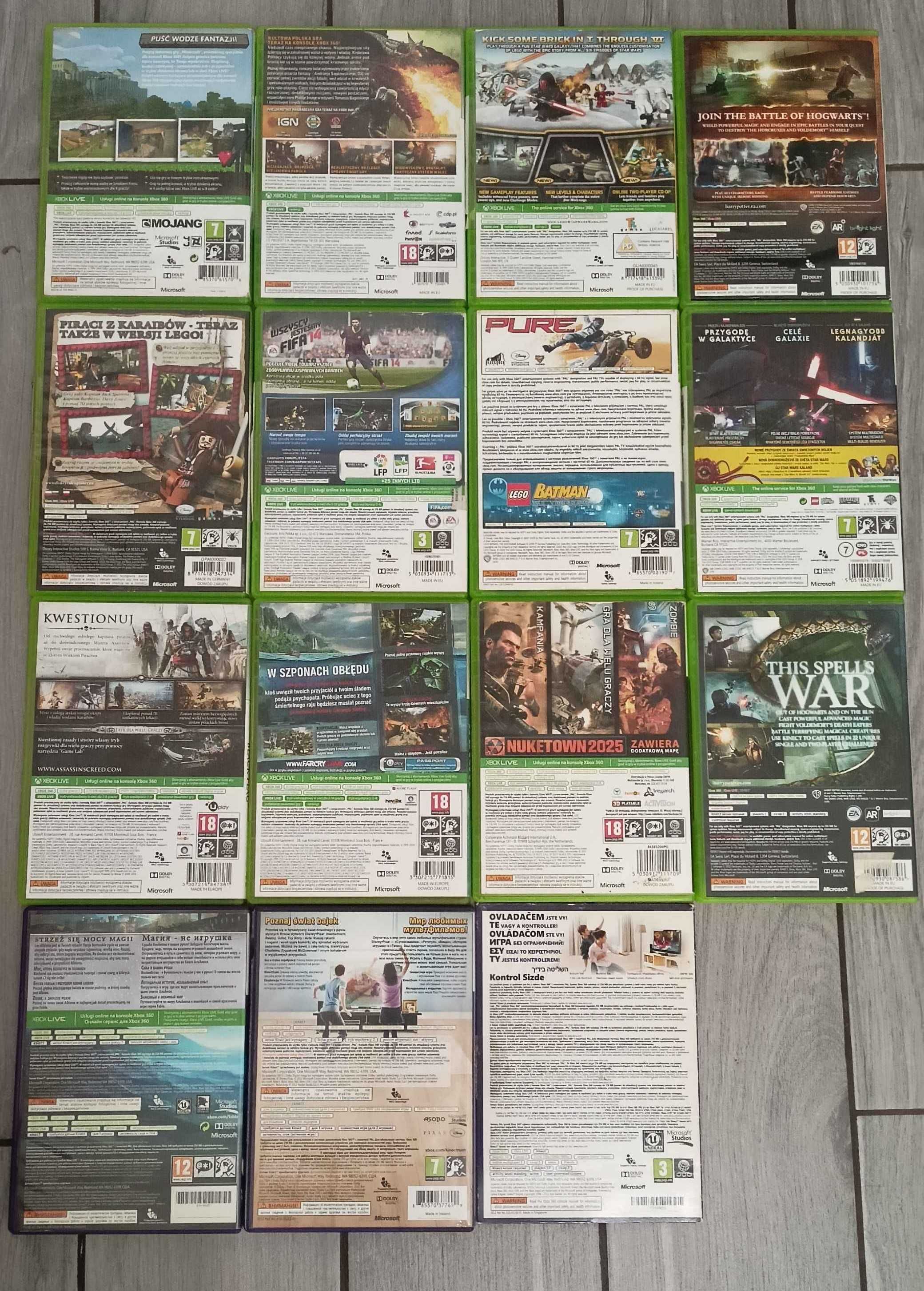 Zestaw gier xbox360